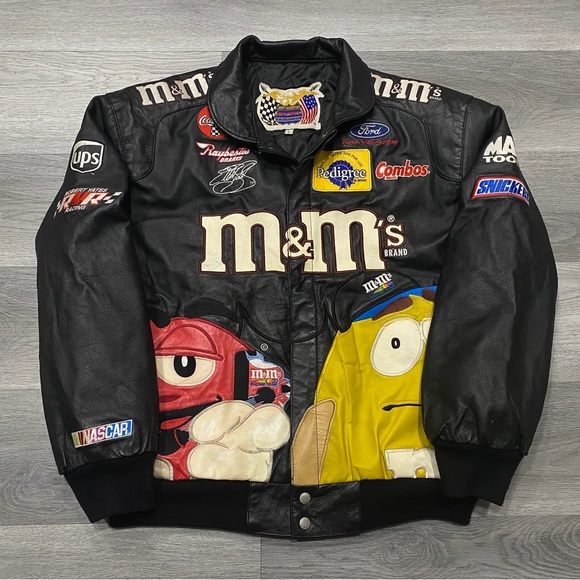JEFF HAMILTON M&M’s NASCAR JACKET LARGE - Picture 2 of 6